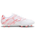 Puma 107480-04 Λευκά παιδικά παπούτσια ποδοσφαίρου