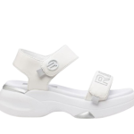 Replay Παιδικά Πέδιλα σε Ασημί - Λευκό χρώμα JP130005S-0081
