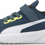 Puma Flyer Runner Βρεφικά Παπούτσια 192930-25 Intense Blue-Puma White-Nrgy Yellow