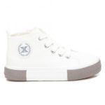 Xti Παιδικά High-Sneakers Λευκά 150296 Vegan από οικολογικό δέρμα και ύφασμα