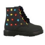 IQ Shoes Rosemarie-145 Ανατομικά Παιδικά Αρβυλάκια με Φερμουάρ Μαύρα