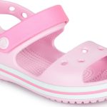 Crocs Παιδικά Παπουτσάκια Θαλάσσης Crocband για Κορίτσι Ροζ 12856-6GD