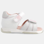 Garvalin Παιδικά Πέδιλα με Σκρατς για Κορίτσι Λευκό 222311-B