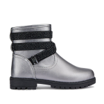 Mayoral Μποτάκια λωρίδες κορίτσι 12-44313-035 Ασημί