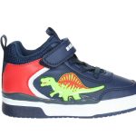 Bull Boys Παιδικά High Sneakers για Αγόρι Μπλε DNAL2203