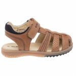 Kickers Δερμάτινα Παπουτσοπέδιλα 349508-30-114 Platinum