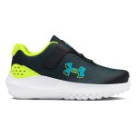 Under Armour Αθλητικά Παιδικά Παπούτσια Running Surge 4 Μαύρα 3027105-003