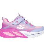 Skechers παιδικά αθλητικά με φωτάκια για κορίτσια 303712L-LVMT PURPLE