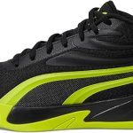 PUMA Court Pro Basketball Shoes JUNIOR 310842-03 Παιδικά Sneakers σε μαύρο χρώμα