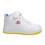 Champion Αθλητικά Παιδικά Παπούτσια Μπάσκετ Rebound Vintage ID PS Λευκά S32489-WW004