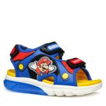 Geox Παιδικά Πέδιλα J55MXD 01454 C0833 σε Μπλε χρώμα