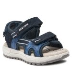 Geox Παιδικά Πέδιλα J35AVA 01520 CF44M σε Σκούρο Μπλε χρώμα