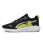 Puma Παιδικά Sneakers High All-Day Active Μαύρο Κίτρινο 387386-15