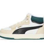 Puma Caven 2.0 Mid Sneaker Παιδικά 393842-02 σε Λευκό - Μπεζ χρώμα
