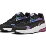 Puma παιδικά sneaker Vis2k Bouncy Sky 398008-02 σε Μαύρο χρώμα