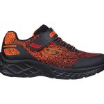Skechers Microspec 2.0 403920L-BKRD Παιδικά Sneakers