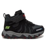 Skechers Rugged Ranger - Storm Trail Αδιάβροχα Παιδικά Παπούτσια πεζοπορίας 406412L-BKRD σε Μαύρο χρώμα