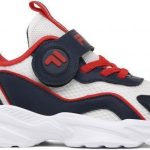 Fila Memory Reegel 2 V παιδικά αθλητικά σε Λευκό Μπλέ χρώμα 3YF41003-124
