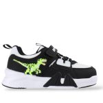 Bull Boys Παιδικά Sneakers με Φωτάκια DNAR5014-B00-BINE σε Μαύρο χρώμα