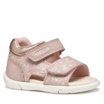 Geox Παιδικά Πέδιλα B556FD 000BC C8172 σε Ροζ χρώμα
