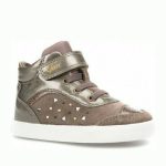 Geox Παιδικά Sneakers High Ανατομικά για Κορίτσι Καφέ B74D5A 022HH C9006