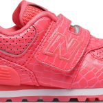 New Balance Παιδικά Sneakers με Σκρατς για Κορίτσι Κοραλί YV574S5