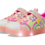 Skechers Παιδικά Sneakers με Φωτάκια για Κορίτσι Κοραλί 314749L-CRMT