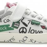 SNEAKERS KICKERS GODY 860862-30-31 ΛΕΥΚΟ-ΚΟΚΚΙΝΟ-ΠΡΑΣΙΝΟ