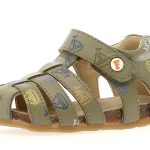 Falcotto Παιδικά Πέδιλα 1500736G82B39 από Δέρμα σε Χακί χρώμα