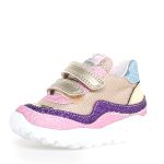 Falcotto Παιδικά Sneakers με Σκρατς Unisex Ροζ 2016131331M30