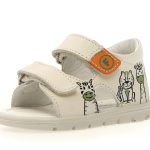 Falcotto Παιδικά Πέδιλα 1501111010N02 από Δέρμα σε Λευκό χρώμα