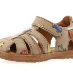 Naturino Παιδικά Πέδιλα 1500724770D12 από Δέρμα Σε Μπεζ - Καφέ χρώμα για Αγόρι