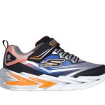 Skechers παιδικά αθλητικά με φωτάκια για αγόρια Μαύρα 400139L-BKSL