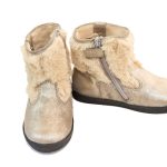Falcotto Μποτάκι για κορίτσι 3001284010Q06 χρυσά με ζεστή εσωτερική επένδυση