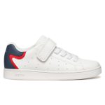 Geox Παιδικά Sneakers Eclyper Ανατομικά J36LSA 000BC C0006 σε Λευκό χρώμα