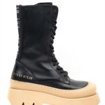 Γυναικείες μπότες Replay RL780001L-0003 Μαύρες Δερμάτινες